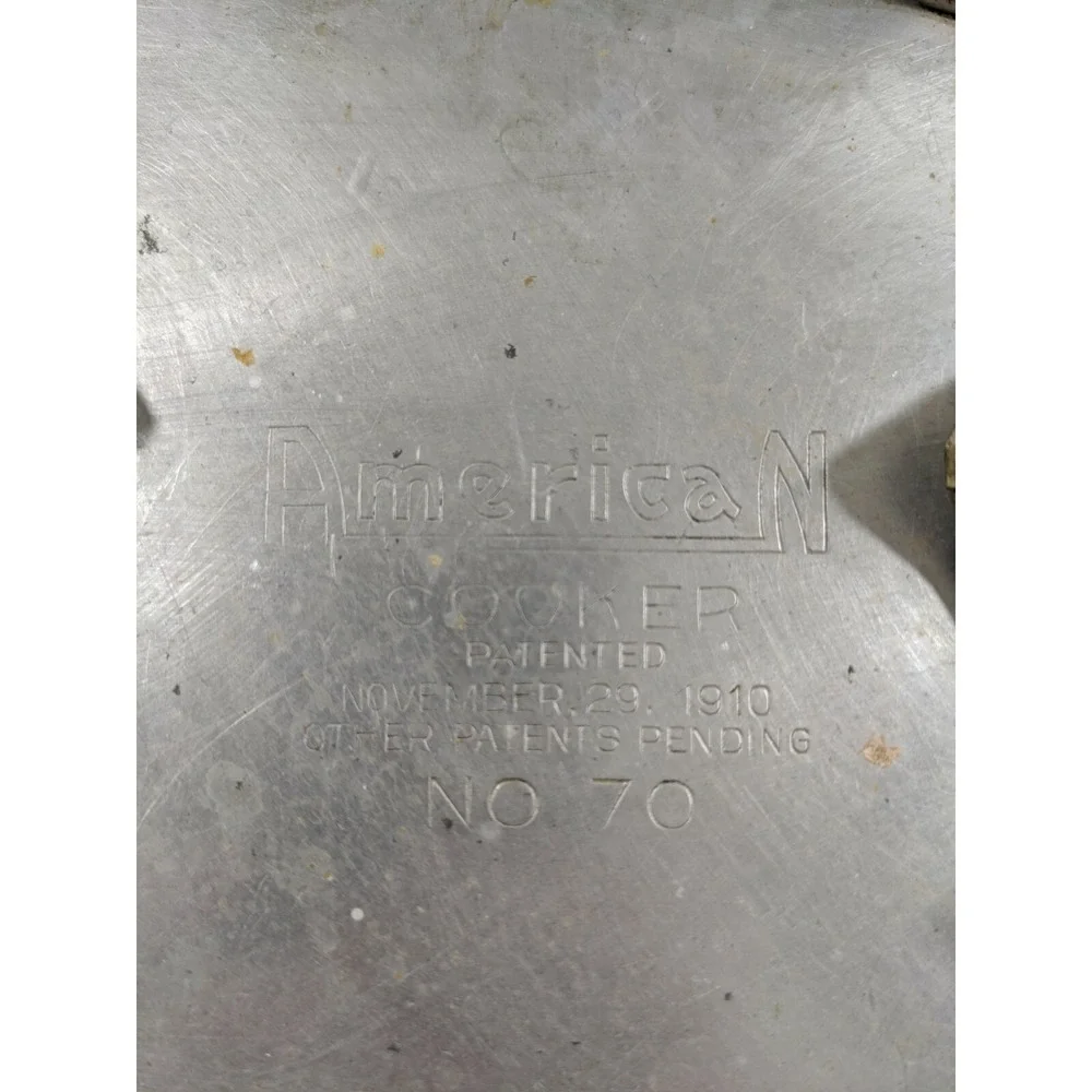 ALL AMERICAN Pressure‎ Cooker # 70 Patented November 29/1910  Pre-owned